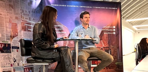 miguel mejia y karen mora en inside de La Republica